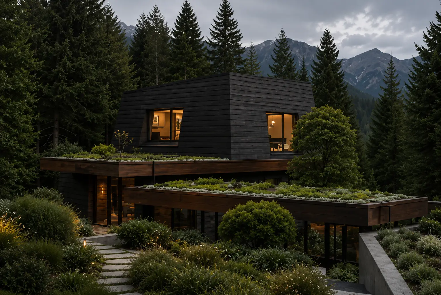 Mountain Forest House